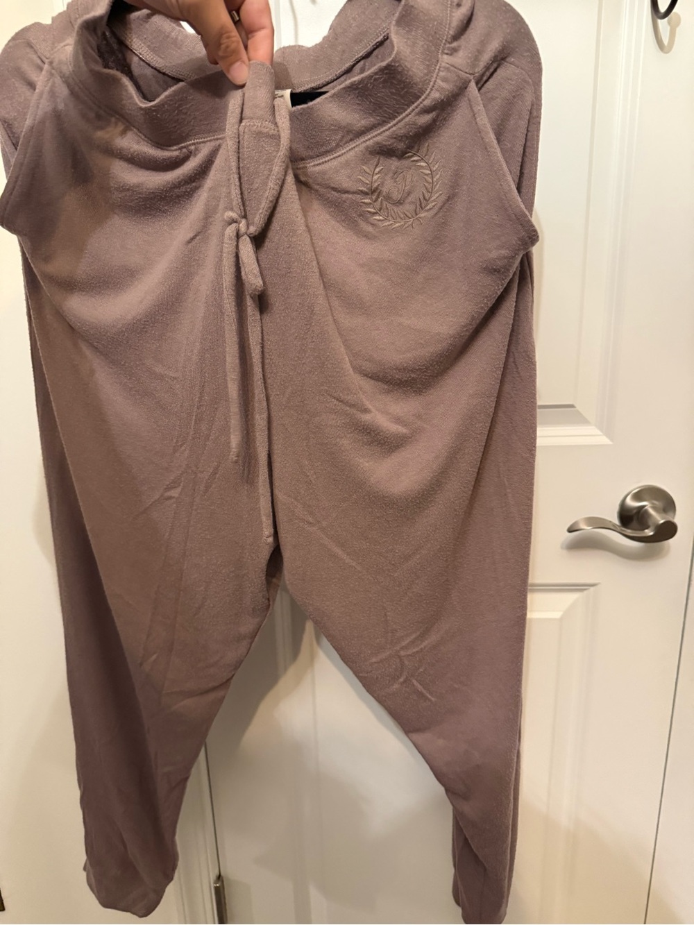 PINK Victoria's Secret Men's Athletic Shorts in Taupe